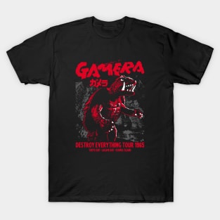 GAMERA - Destroy everything tour 1965 T-Shirt